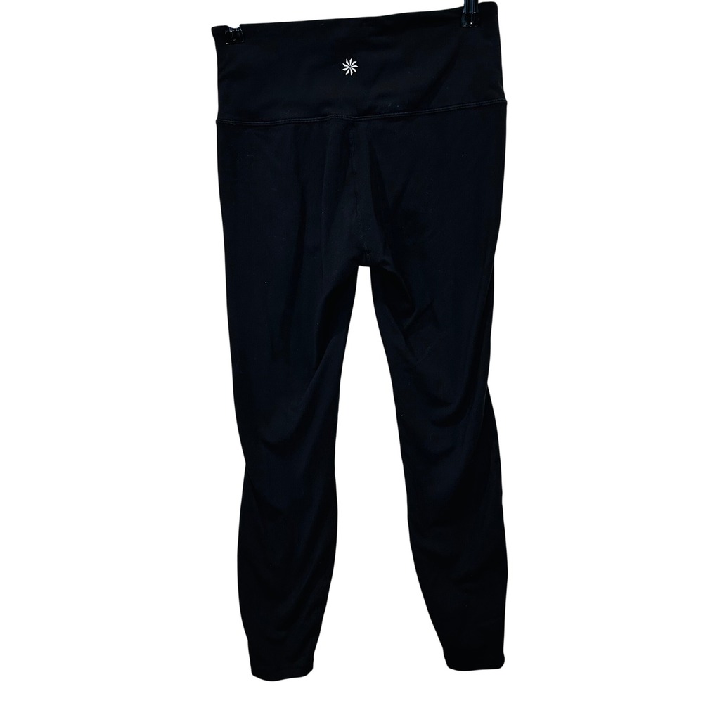 ATHLETA Elation Ultra‎ High-Rise Leggings Women Small Black Activewear #349758